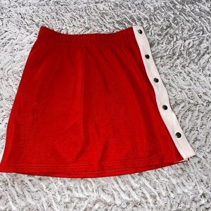 Urban Outfitters Mini Button Skirt